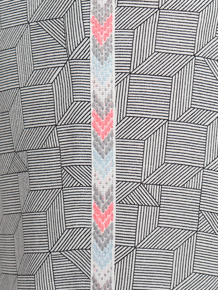 Серые брюки с лампасами